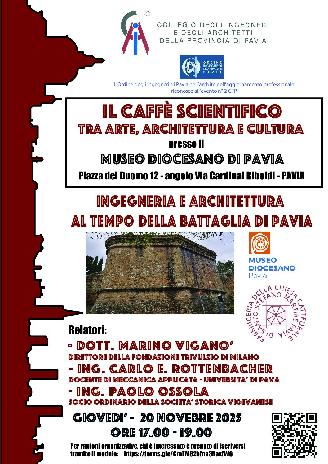 20/11/2025 – Ingegneria e architettura al tempo della battaglia di Pavia