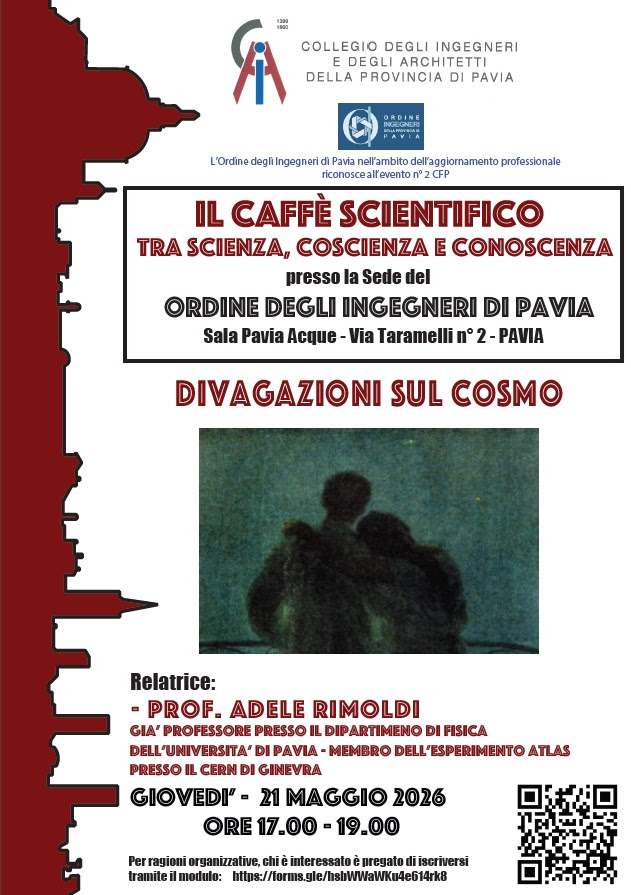21/05/2026 – Divagazioni sul cosmo